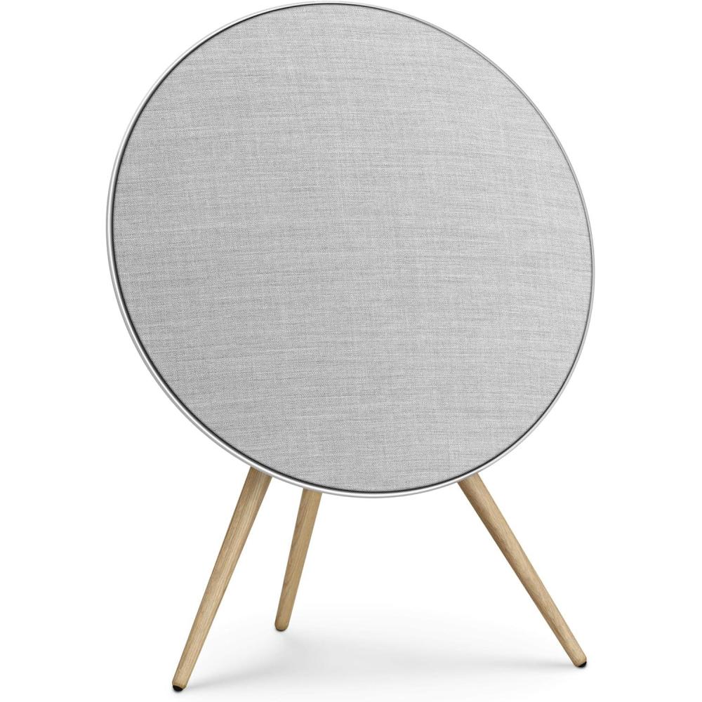 imageBang ampamp Olufsen Beosound A9 5th Generation  Iconic and Powerful Multiroom WiFi and Bluetooth Home Speaker with Active Room Compensation Natural AluminumNatural Aluminum