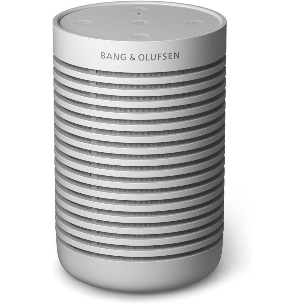 imageBang ampamp Olufsen Beosound Explore  Wireless Portable Outdoor Bluetooth Speaker IP 67 Dustproof and Waterproof Navy Renewed PremiumGrey Mist