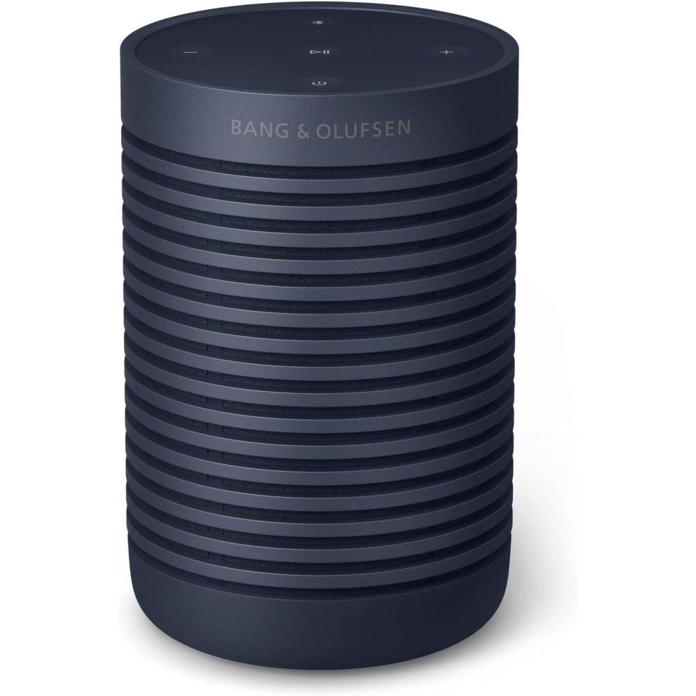 imageBang ampamp Olufsen Beosound Explore  Wireless Portable Outdoor Bluetooth Speaker IP 67 Dustproof and Waterproof Navy Renewed PremiumNavy