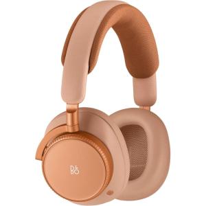 Bang & Olufsen Beoplay H100 Premium Wireless Active Noise Cancelling Over-Ear Headphones with Protective Carrying Case, Infinite Black(Sunset Apricot)