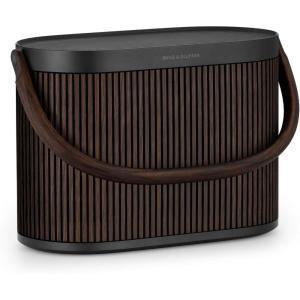 Bang & Olufsen Beosound A5 – Portable Bluetooth Speaker with Wi-Fi Connection, Carry-Strap, Oak(Dark Oak)