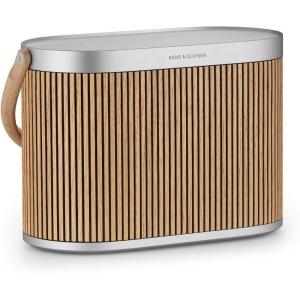 Bang & Olufsen Beosound A5 – Portable Bluetooth Speaker with Wi-Fi Connection, Carry-Strap, Oak(Oak)