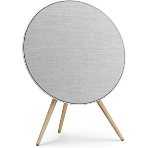 Bang & Olufsen Beosound A9 (5th Generation) – Iconic and Powerful Multiroom WiFi and Bluetooth Home Speaker with Active Room Compensation, Natural Aluminum(Natural Aluminum)