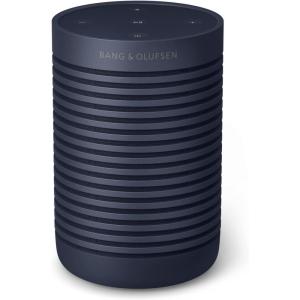 Bang & Olufsen Beosound Explore – Wireless Portable Outdoor Bluetooth Speaker, IP 67 Dustproof and Waterproof, Navy (Renewed Premium)(Navy)
