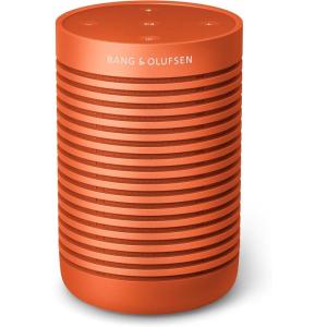 Bang & Olufsen Beosound Explore – Wireless Portable Outdoor Bluetooth speaker, IP 67 Dustproof and Waterproof, Navy(Bonfire Orange)