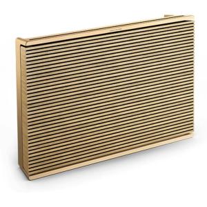 Bang & Olufsen Beosound Level Portable Wi-Fi Multiroom Speaker, Natural Aluminum/Dark Grey(Gold Tone/Light Oak)